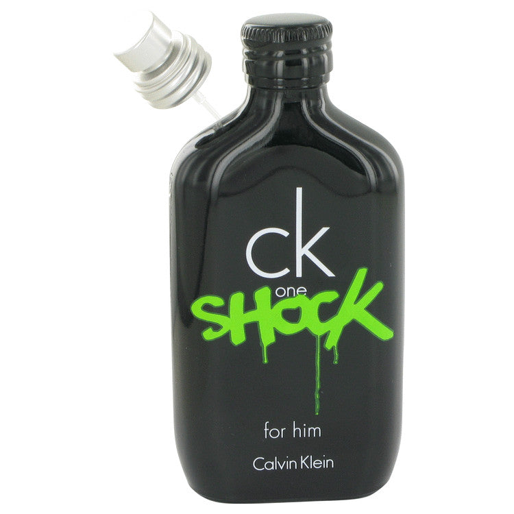 CK One Shock by Calvin Klein Eau De Toilette Spray (unboxed) 3.4 oz CK One Shock by Calvin Klein Eau De Toilette Spray (unboxed) 3.4 oz